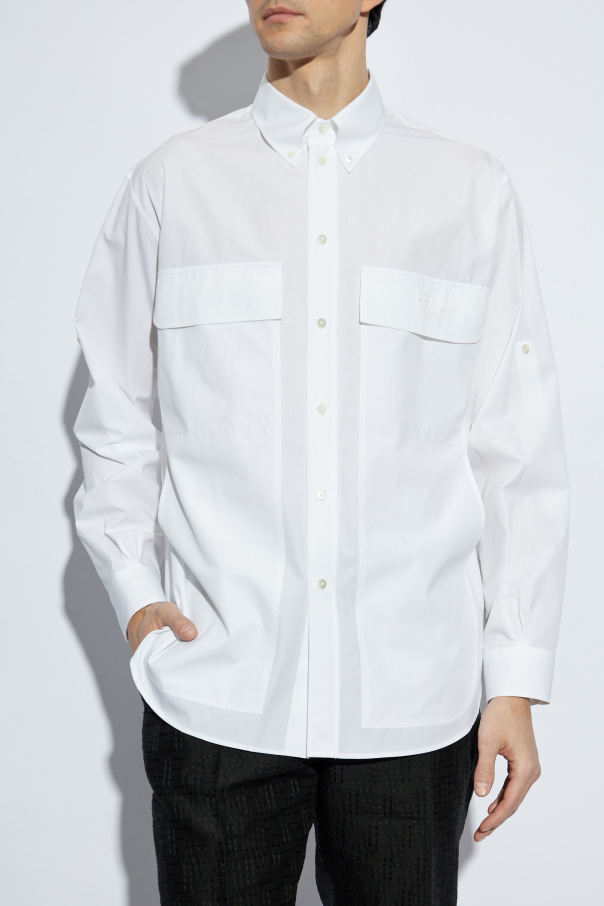 White Shirt with logo Fendi - Vitkac AS